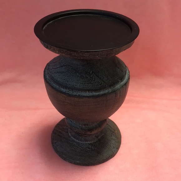 PartyLite Modern Rustic Pillar Holders Set of 2 - Picture 3 of 7